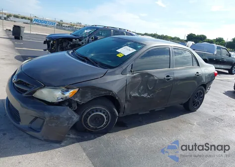 2012 Toyota Corolla L из США, поврежденный, VIN 2T1BU4EE8CC877404